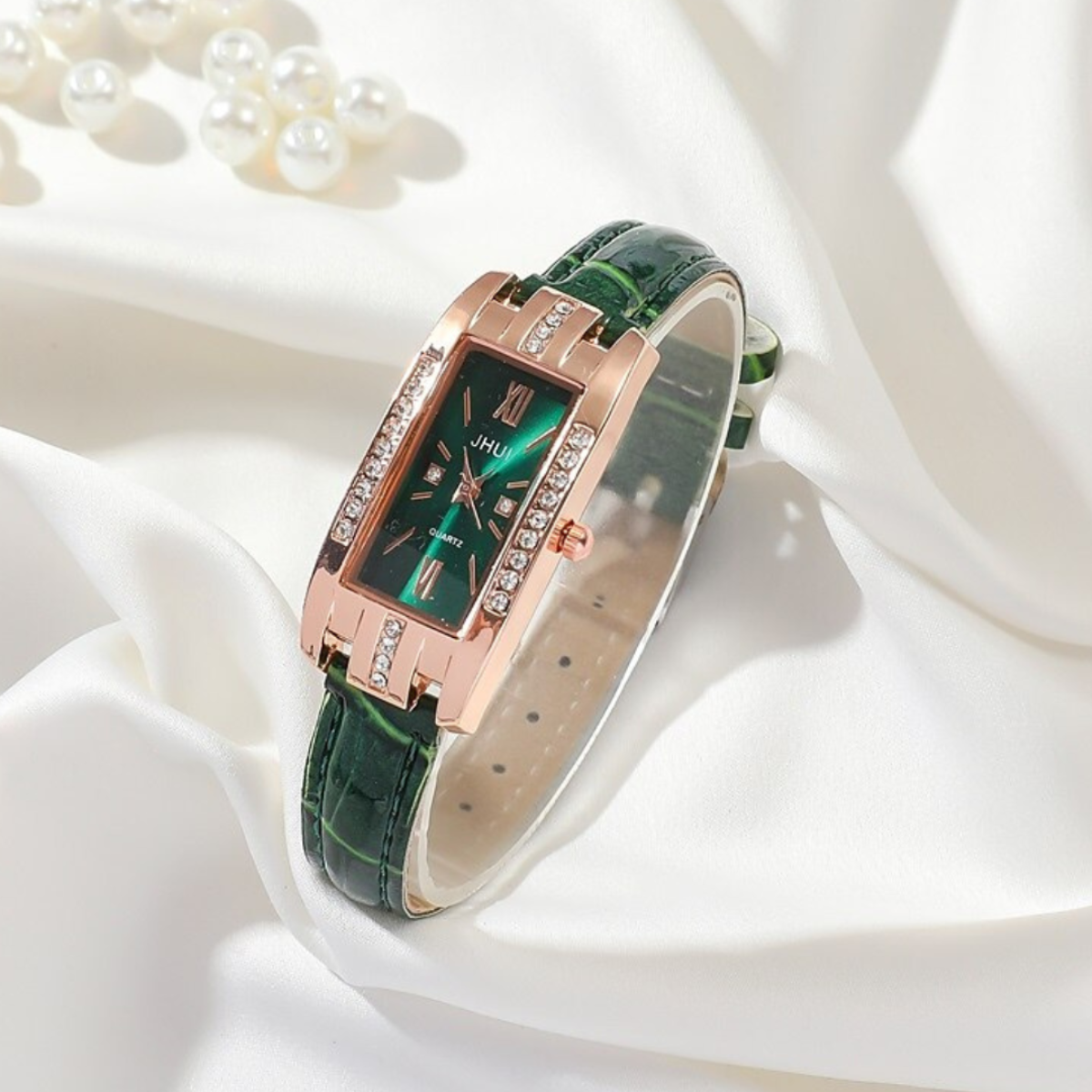 763475 Brazalete y 778437 Reloj verde