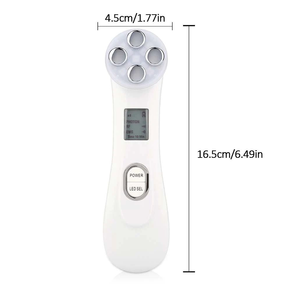 Masajeador facial radiofrecuencia